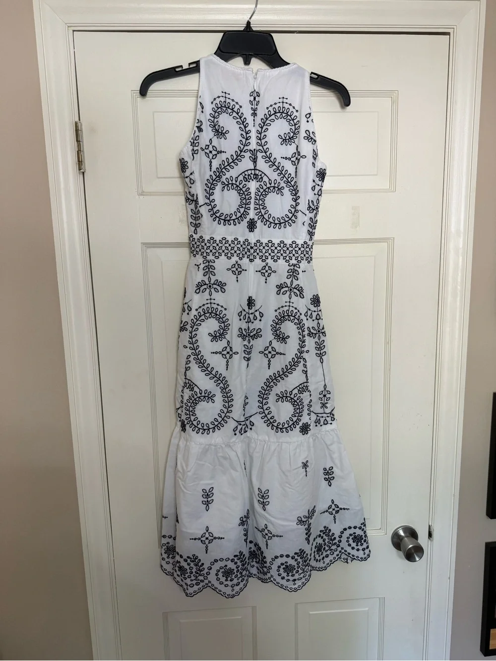 Tory Burch Mariana Embroidered Dress - 0